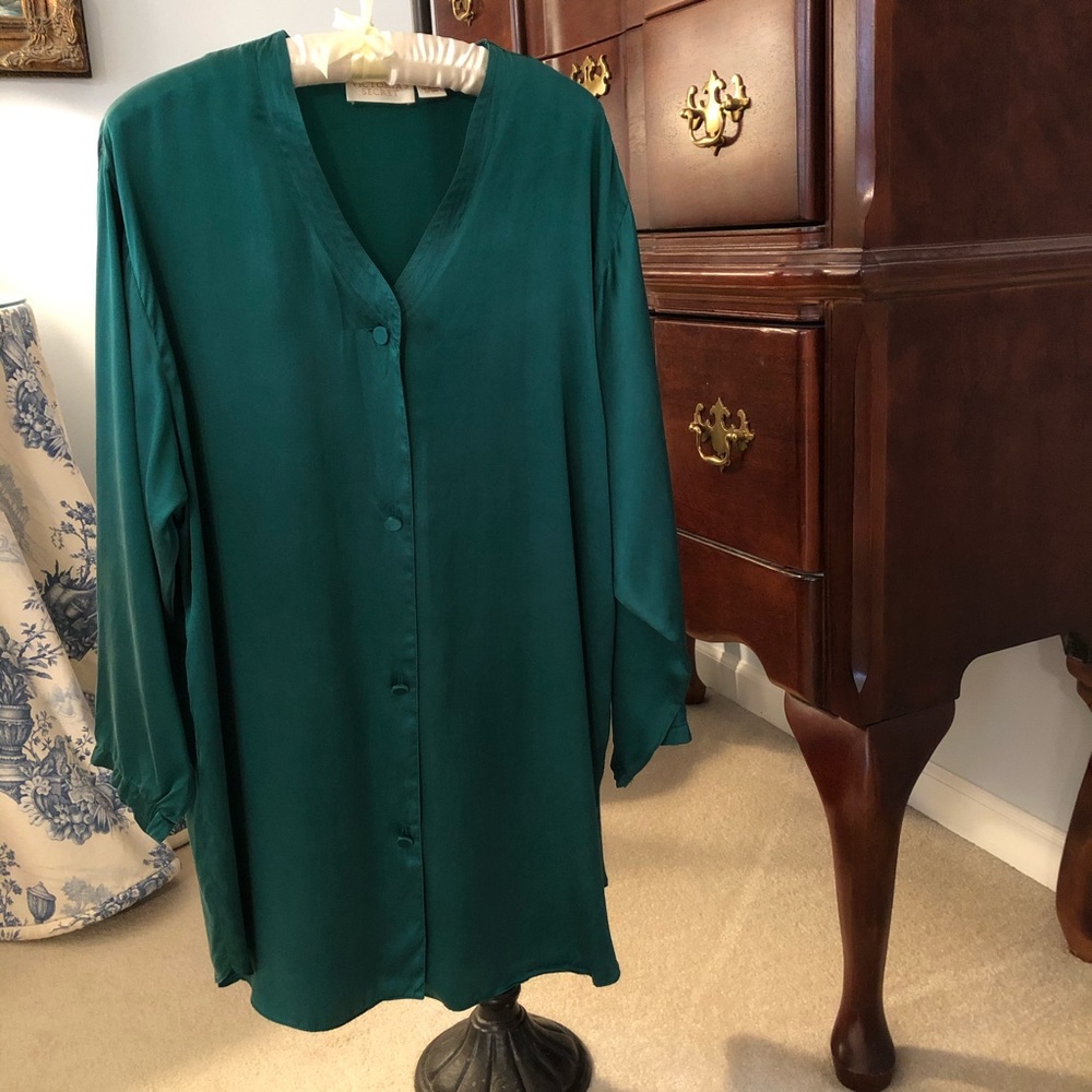 Victoria Secret 100% silk night shirt